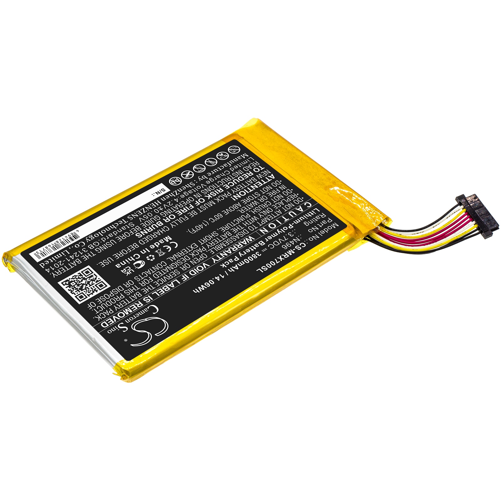 Batteri til Navigator, GPS for Magellan TRX7