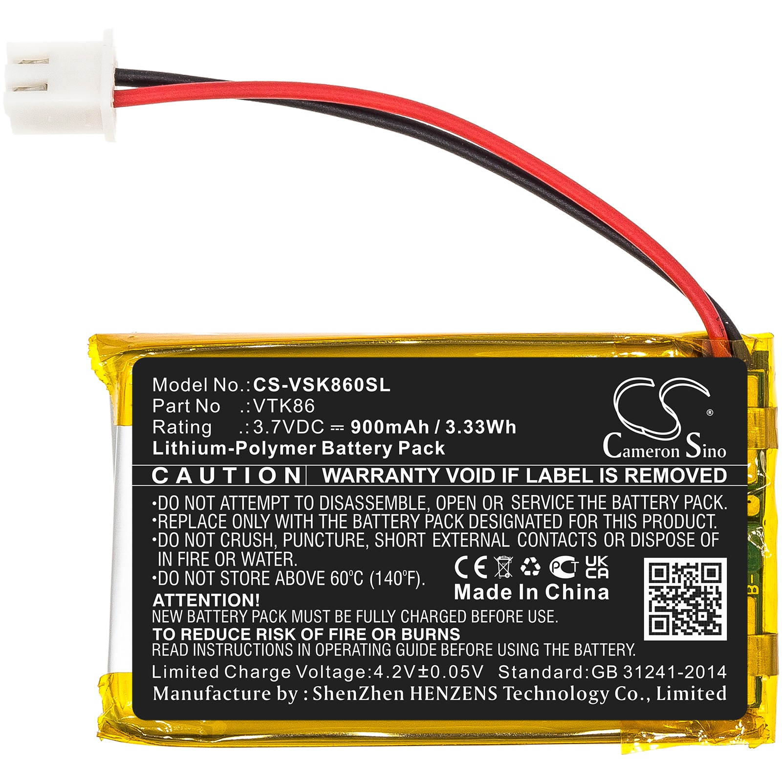 Batteri for Navigator, GPS for Velocitek Shift