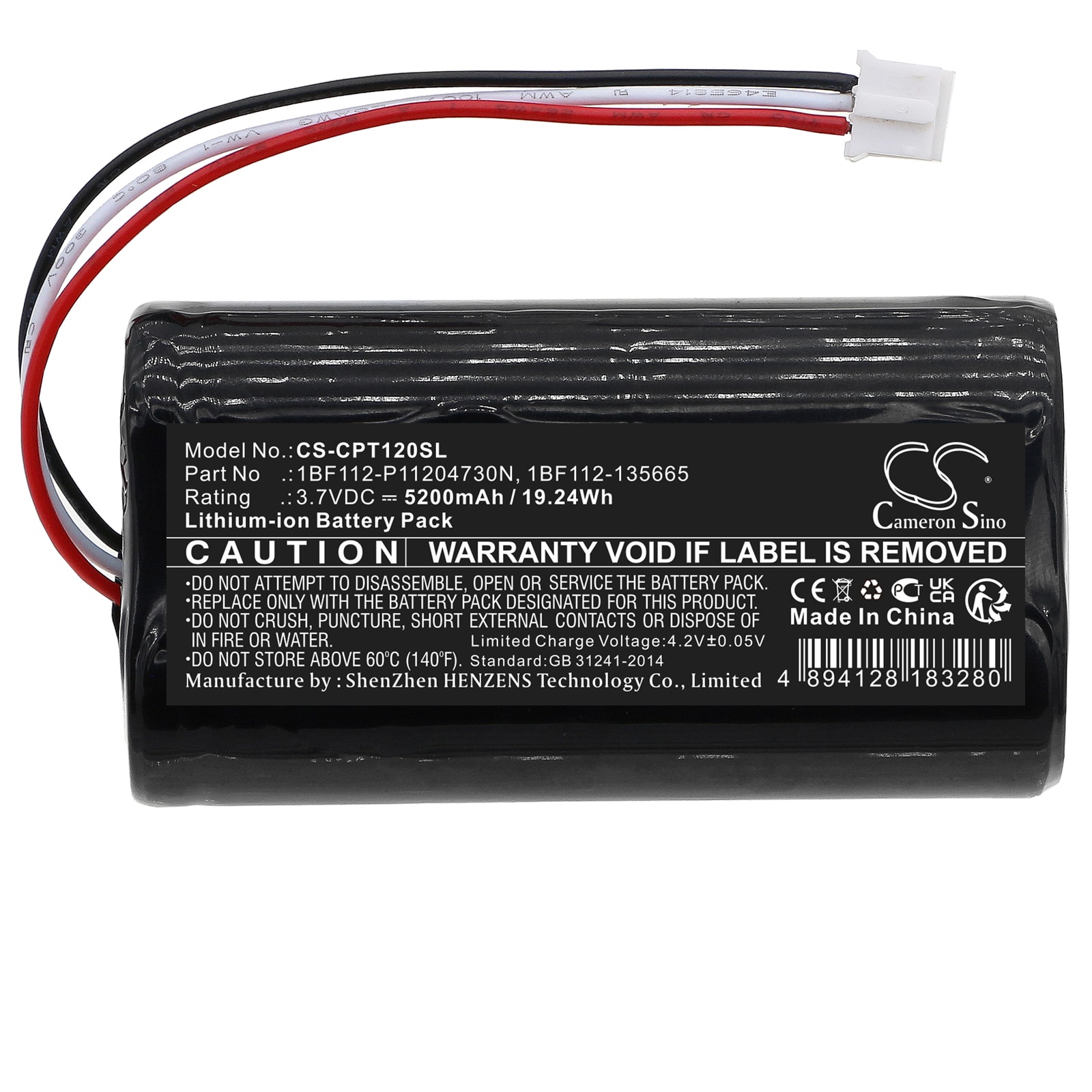 Batteri for navigator, GPS for CalAmp TTU-1200, TTU-2800
