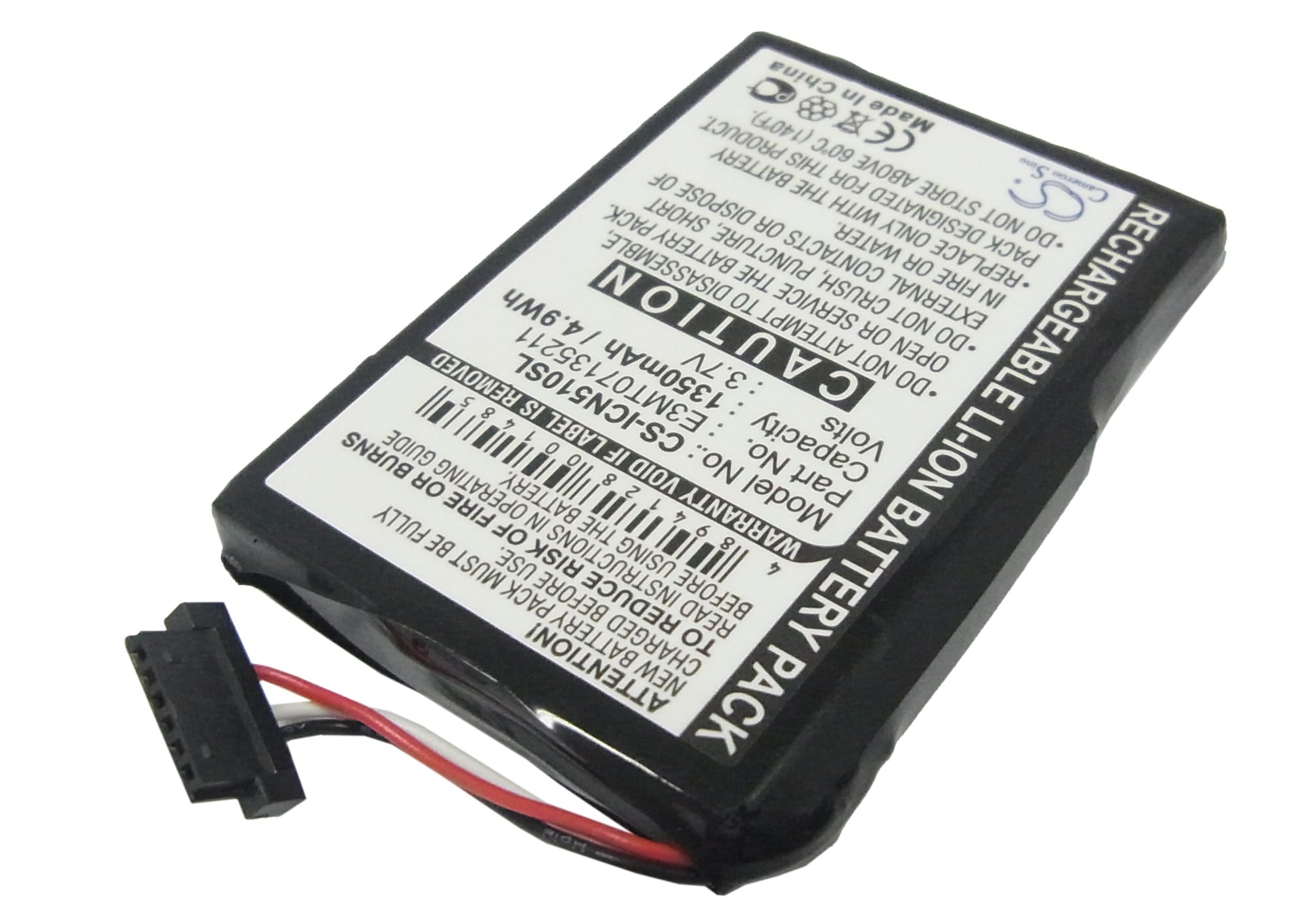 Batteri for Navigator, GPS for Navman iCN 510, iCN 520, iCN 530 osv.