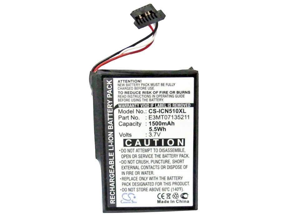 Batteri for Navigator, GPS for Navman iCN 510, iCN 520, iCN 530 osv.