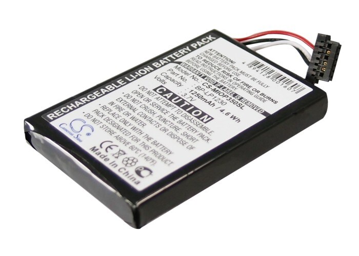 Batteri for navigator, GPS for Typhoon MyGuide 3500 Go