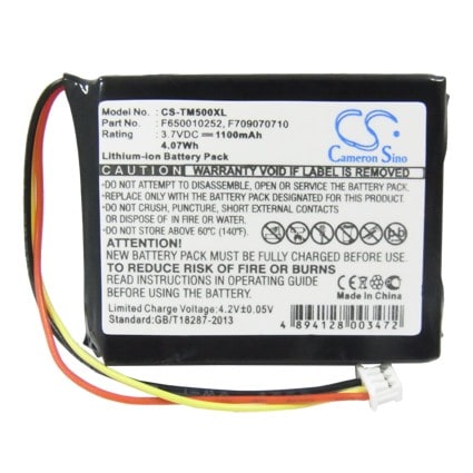 Batteri for Navigator, GPS for TomTom One, One Europe, One Regional osv.