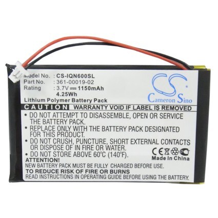 Batteri til Navigator, GPS for Garmin Nuvi 600, Nuvi 610, Nuvi 610T og andre.