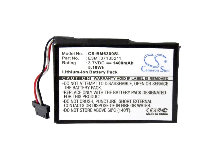 Batteri for Navigator, GPS for Transonic PNA-3002, MD 95255