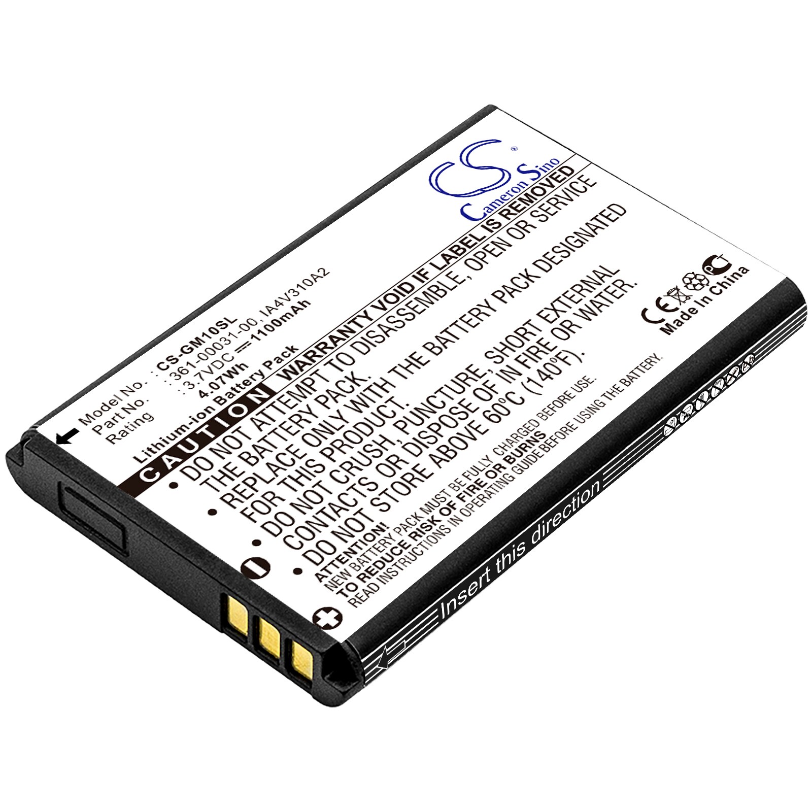 Batteri for Navigator, GPS for Xplova G3