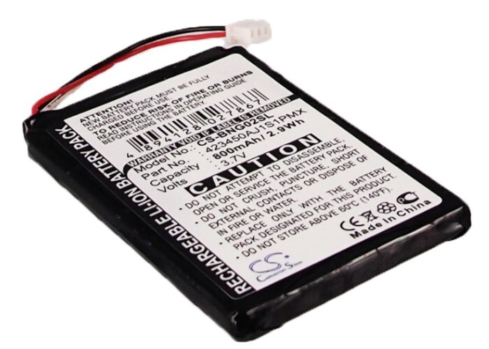 Batteri for Navigator, GPS for Blaupunkt TravelPilot 100, TravelPilot 1300 osv.