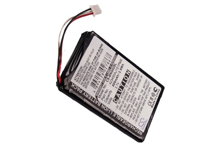 Batteri for Navigator, GPS for Blaupunkt TravelPilot 100, TravelPilot 1300 osv.