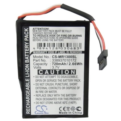 Batteri for navigator, GPS for Magellan RoadMate 1300, RoadMate 1340