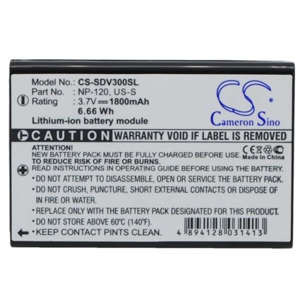 Batteri for Navigator, GPS for Sonocaddie V300, V300 Plus, AutoPlay
