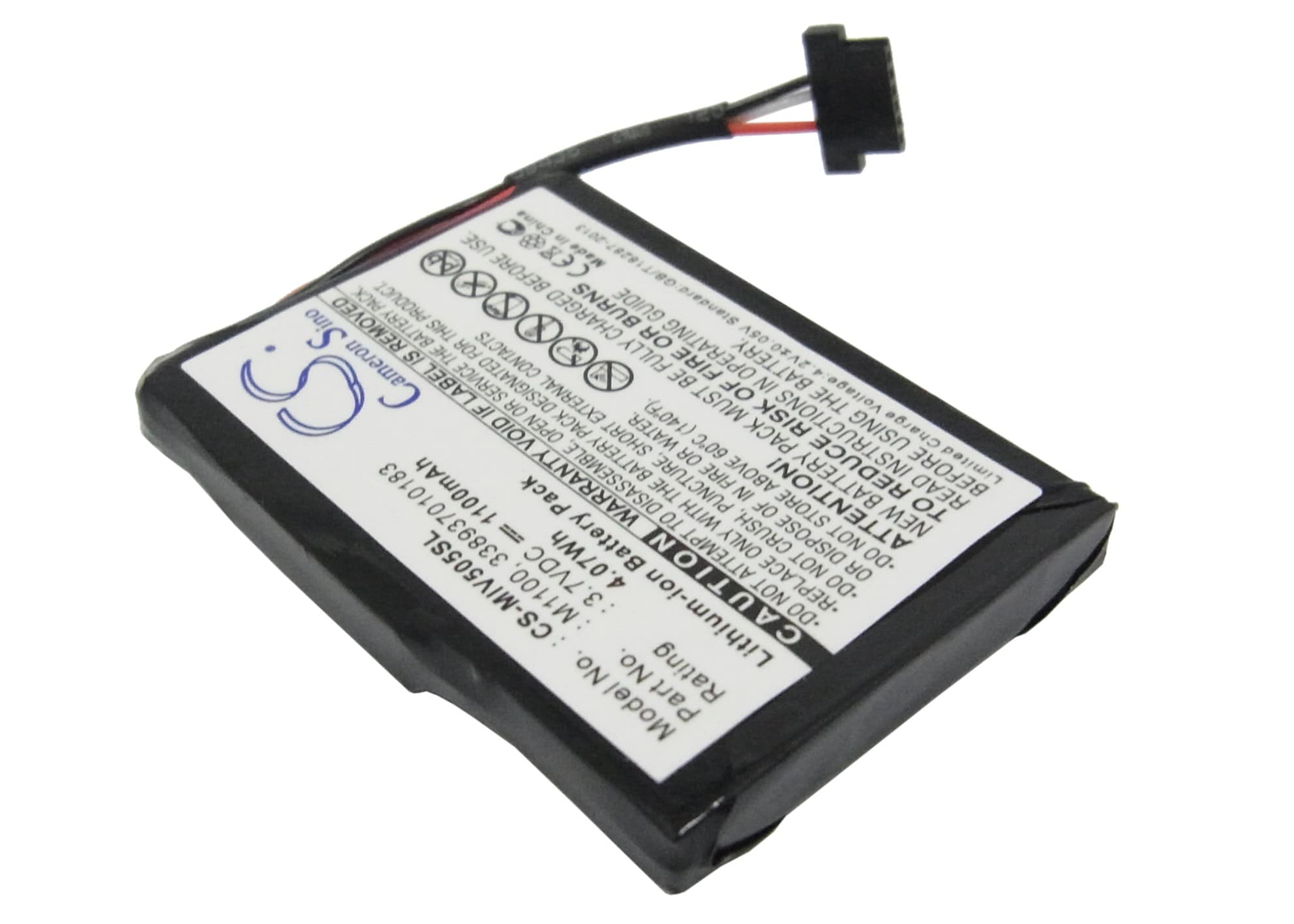 Batteri for navigator, GPS for Mitac Mio Spirit V505 TV, Mio Spirit V735 TV