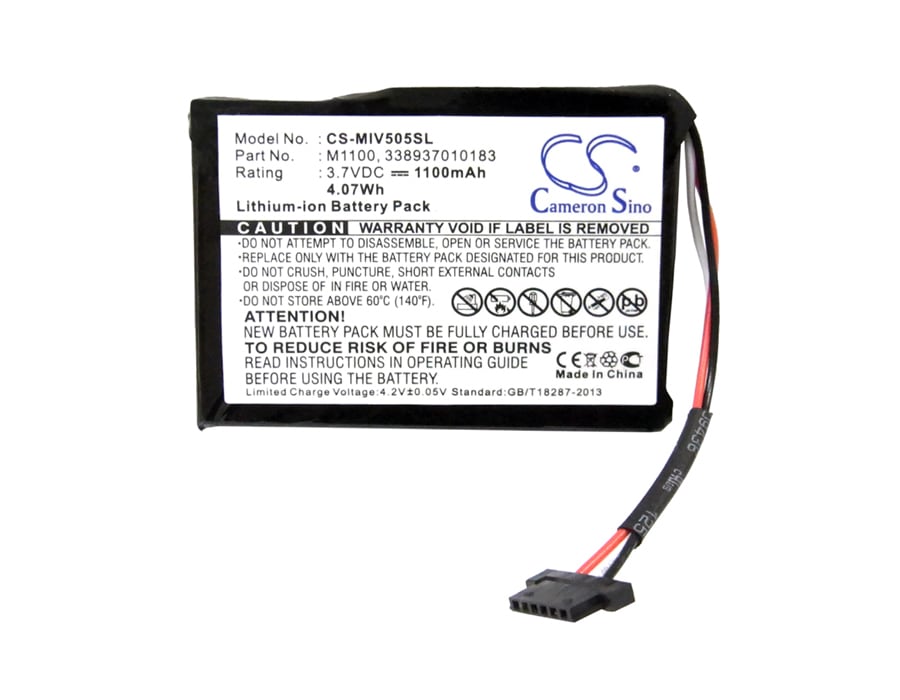 Batteri for navigator, GPS for Mitac Mio Spirit V505 TV, Mio Spirit V735 TV