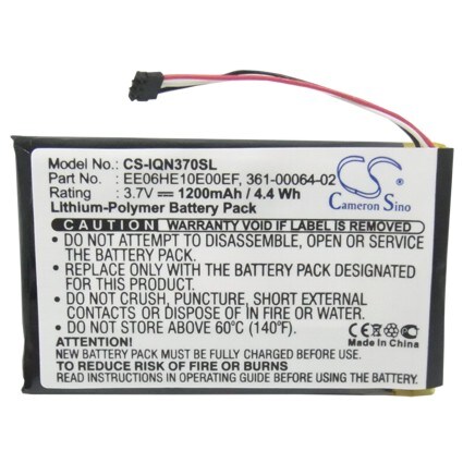Batteri for Navigator, GPS for Garmin Nuvi 3700, Nuvi 3760, Nuvi 3760T og andre.