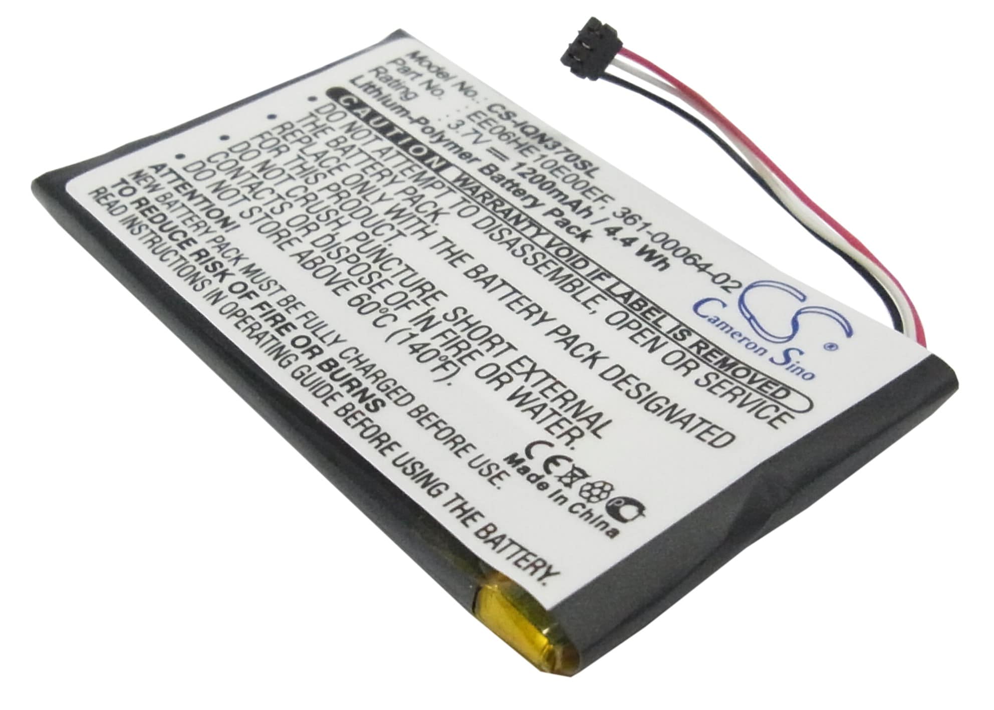 Batteri for Navigator, GPS for Garmin Nuvi 3700, Nuvi 3760, Nuvi 3760T og andre.
