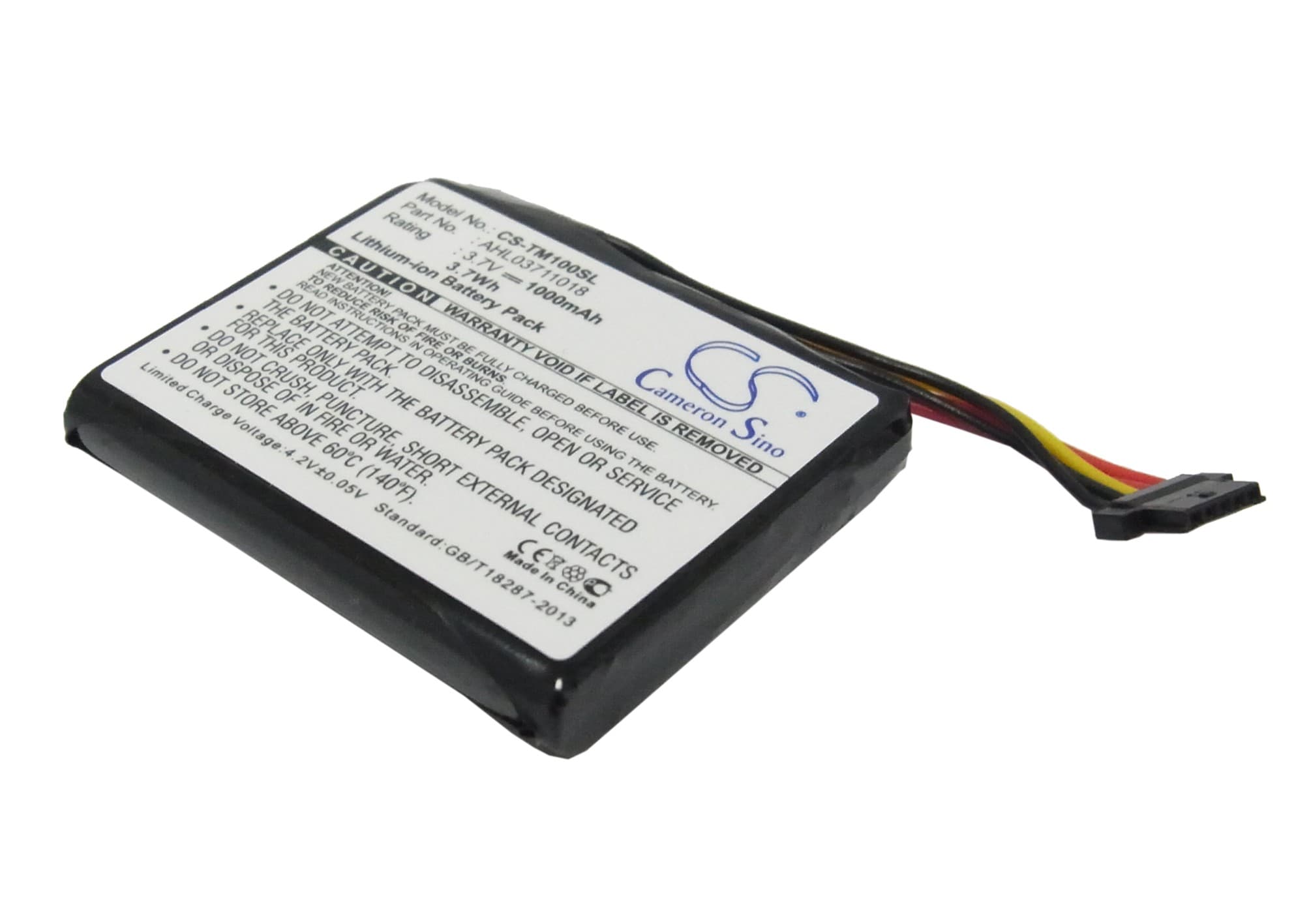 Batteri for navigator, GPS for TomTom Go 1000, Go 1005, Go 1000 Live osv.