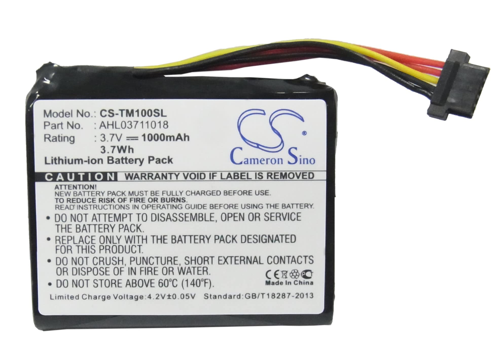 Batteri for navigator, GPS for TomTom Go 1000, Go 1005, Go 1000 Live osv.