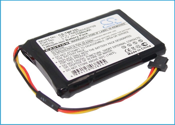 Batteri for navigator, GPS for TomTom Quanta, Go XL330S