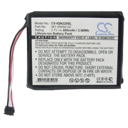 Batteri til Navigator, GPS for Garmin Nuvi 2200, Nuvi 2200LT, Nuvi 2240 og andre.