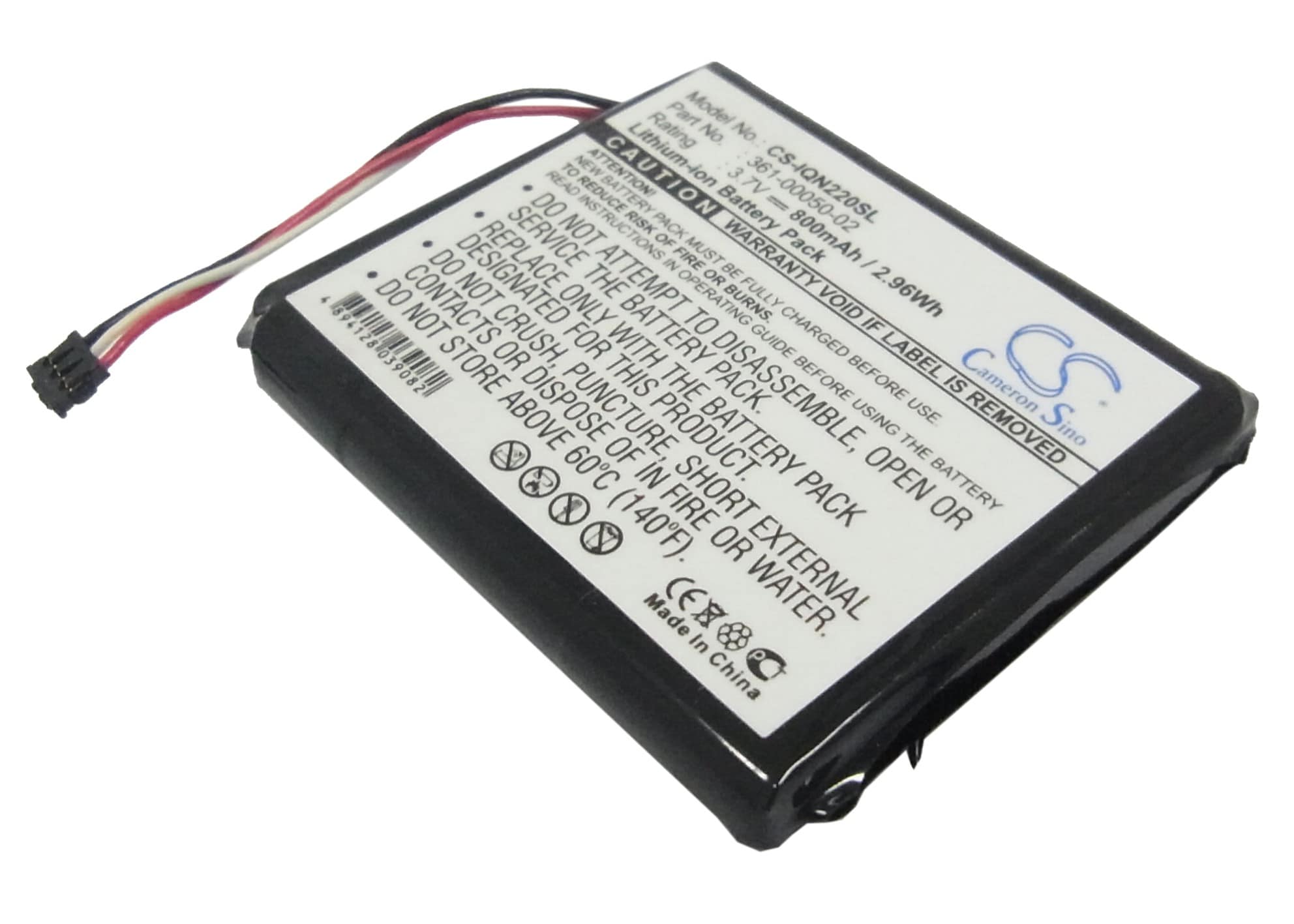 Batteri til Navigator, GPS for Garmin Nuvi 2200, Nuvi 2200LT, Nuvi 2240 og andre.