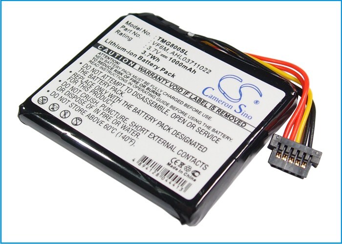 Batteri for Navigator, GPS for TomTom Go 820, Go Live 820, G0 825 og andre.