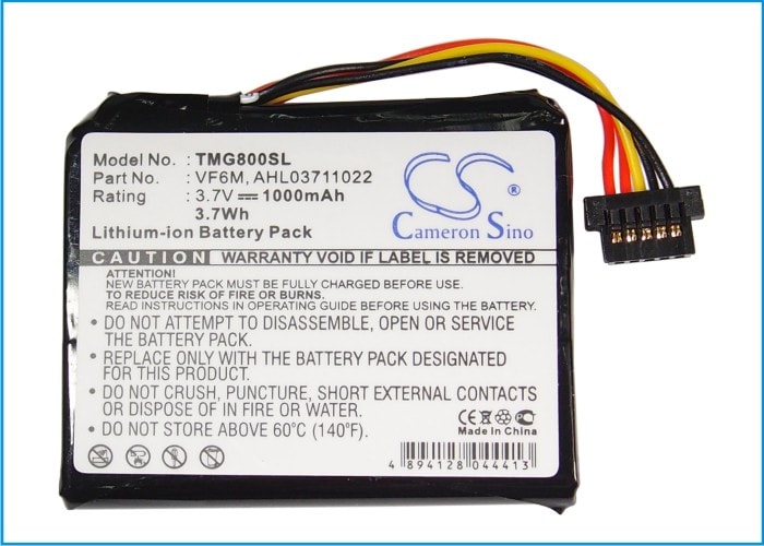 Batteri for Navigator, GPS for TomTom Go 820, Go Live 820, G0 825 og andre.