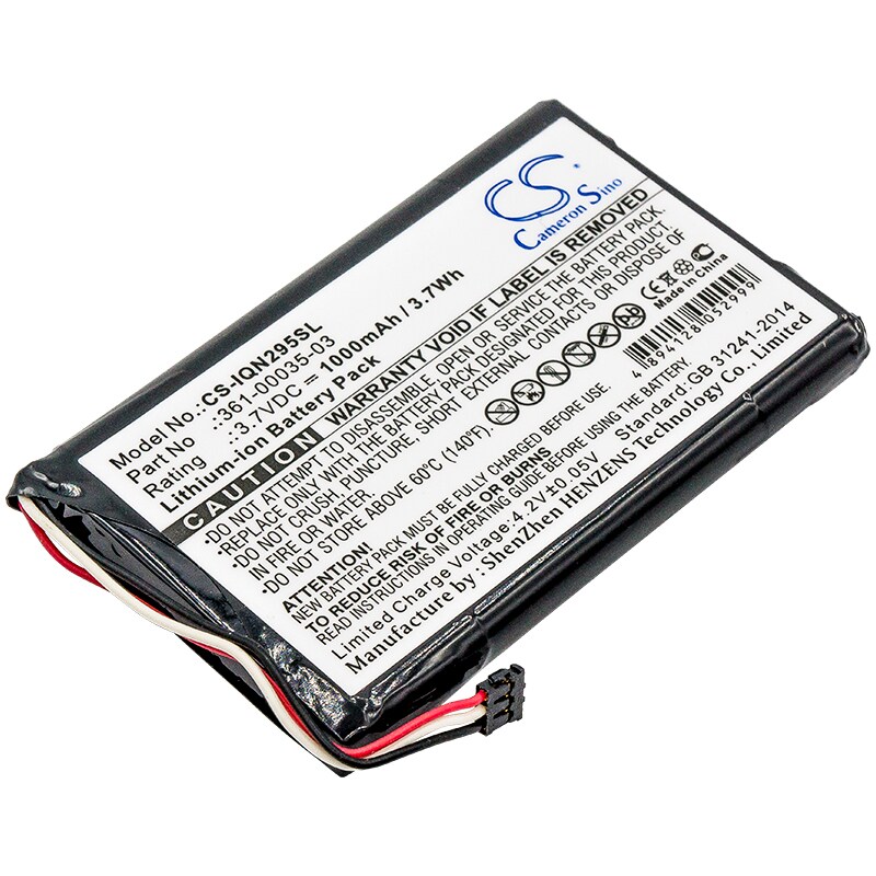 Batteri til Navigator, GPS for Garmin Nuvi 2555LMT, Nuvi 2555LT, Nuvi 2495LMT og andre.