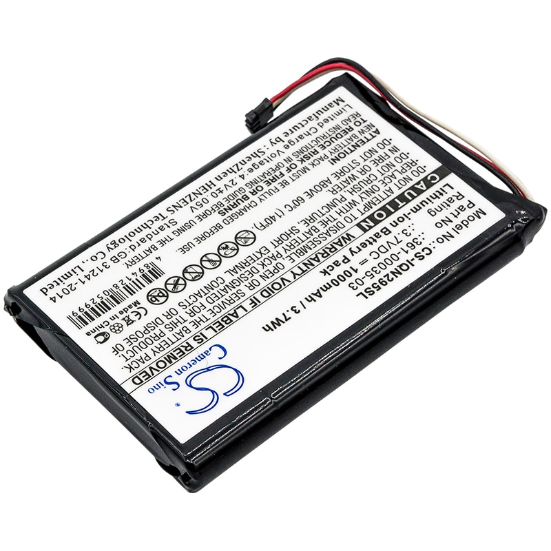 Batteri til Navigator, GPS for Garmin Nuvi 2555LMT, Nuvi 2555LT, Nuvi 2495LMT og andre.