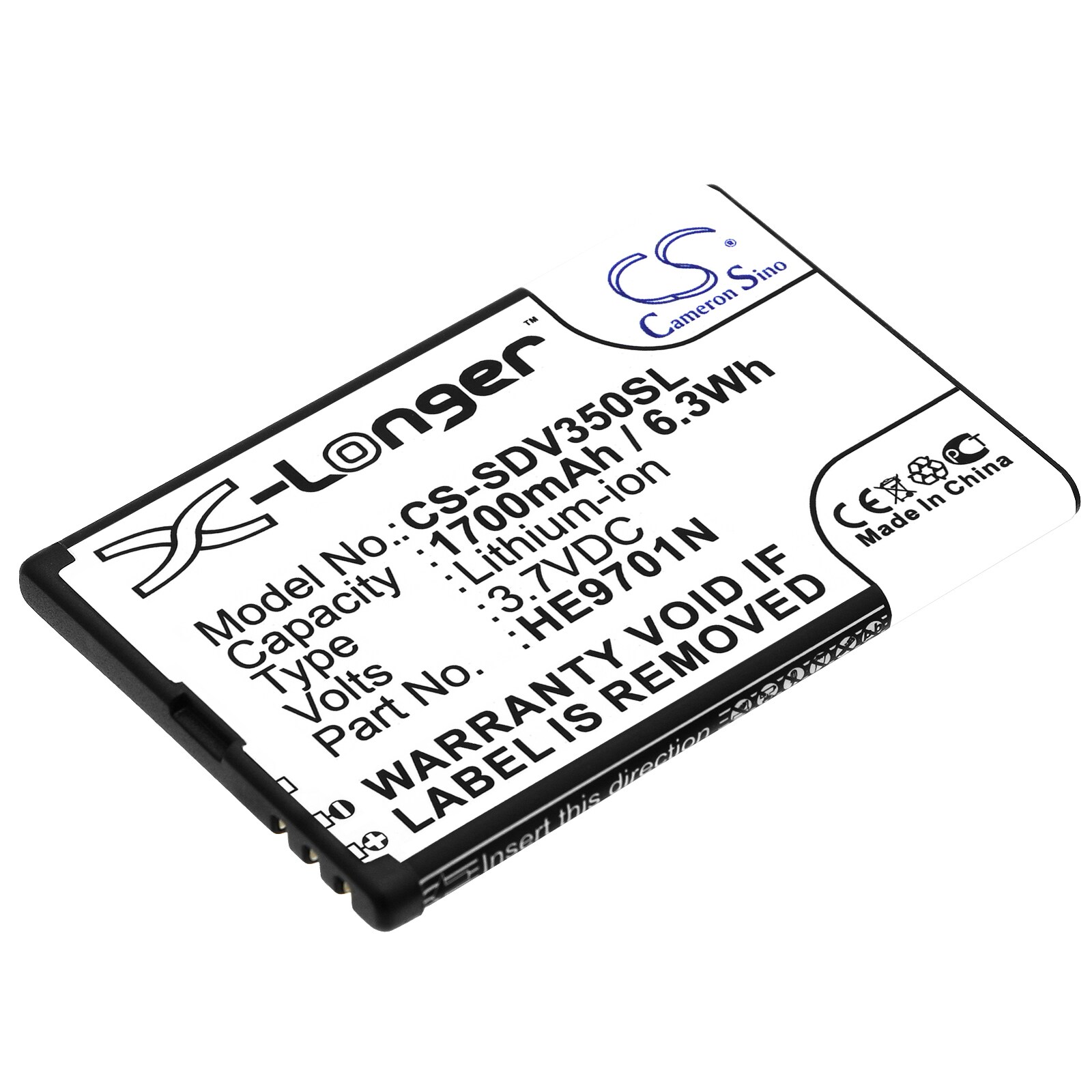 Batteri for Navigator, GPS for Sonocaddie V350, V500, G-4L