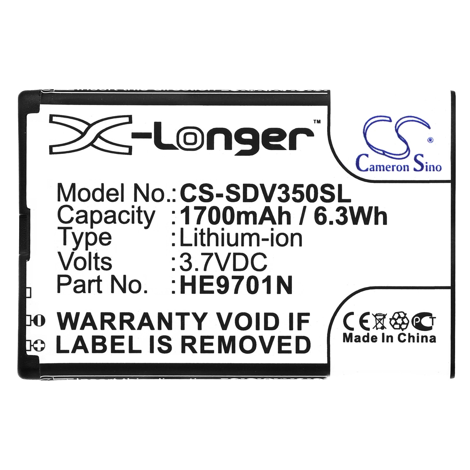 Batteri for Navigator, GPS for Sonocaddie V350, V500, G-4L