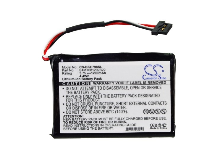 Batteri for Navigator, GPS for Becker Traffic Assist Highspeed II 7988, BE7988 og andre.