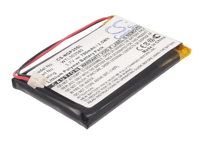 Batteri for Navigator, GPS for Navgear Streetmate GT-35, Streetmate GT-35 3D og andre.