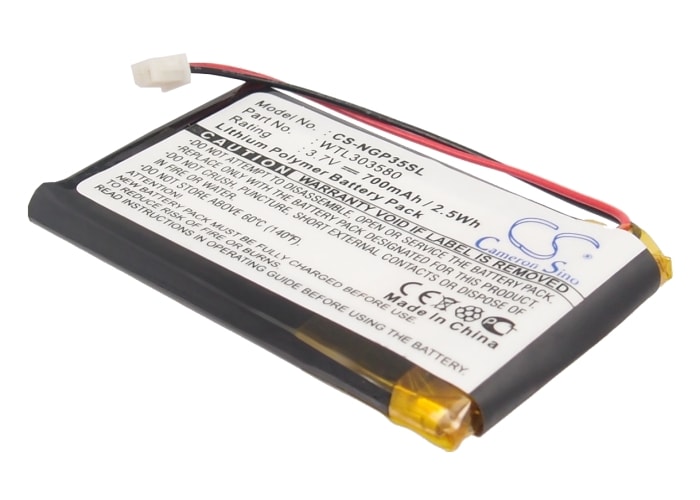 Batteri for Navigator, GPS for Navgear Streetmate GT-35, Streetmate GT-35 3D og andre.