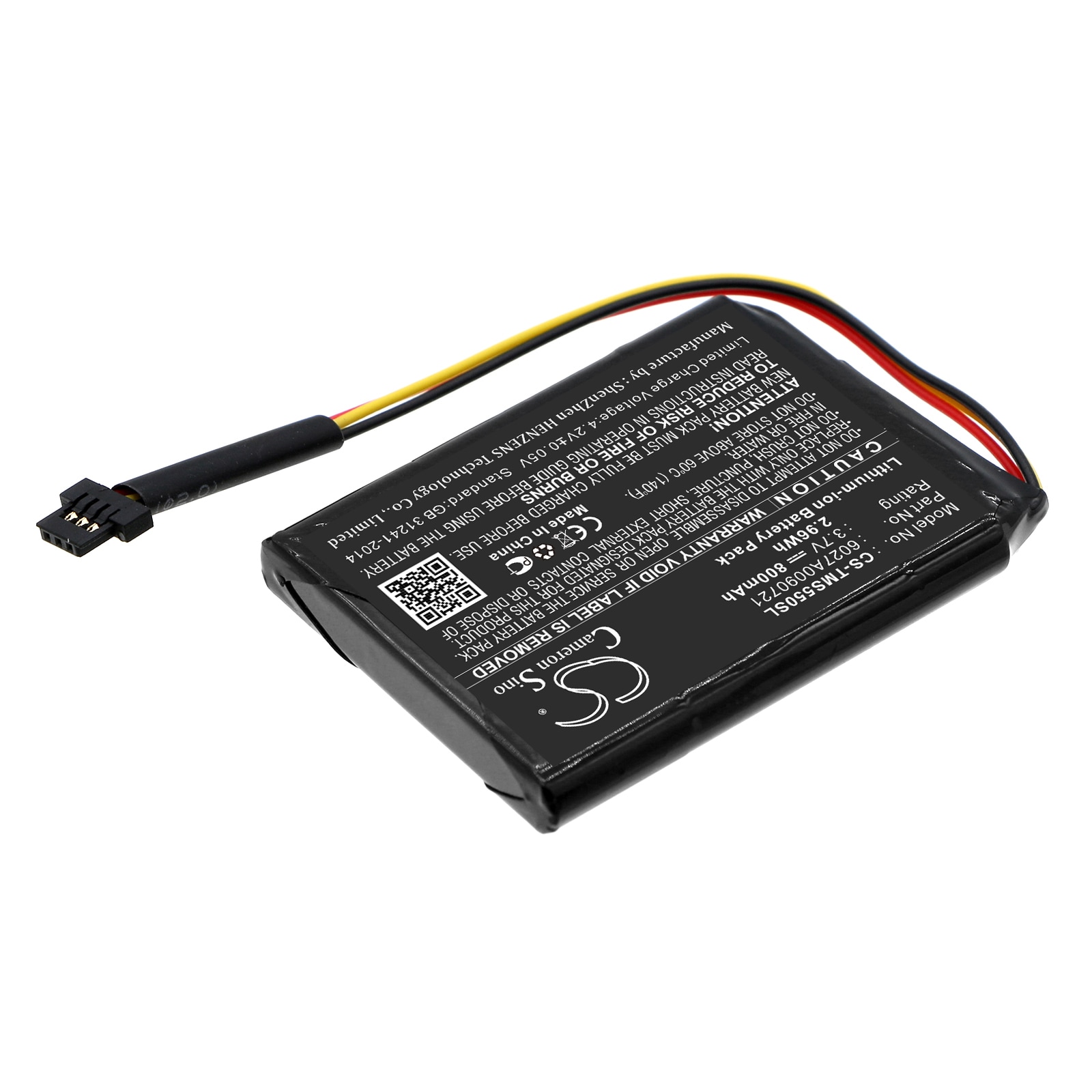 Batteri for Navigator, GPS for TomTom Start 45, Start 45M, Start 55 osv.
