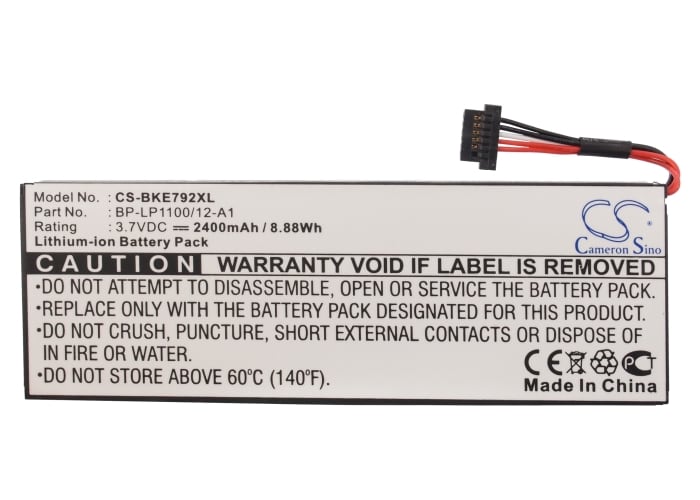Batteri for Navigator, GPS for Becker Traffic Assist 7928, BE7928