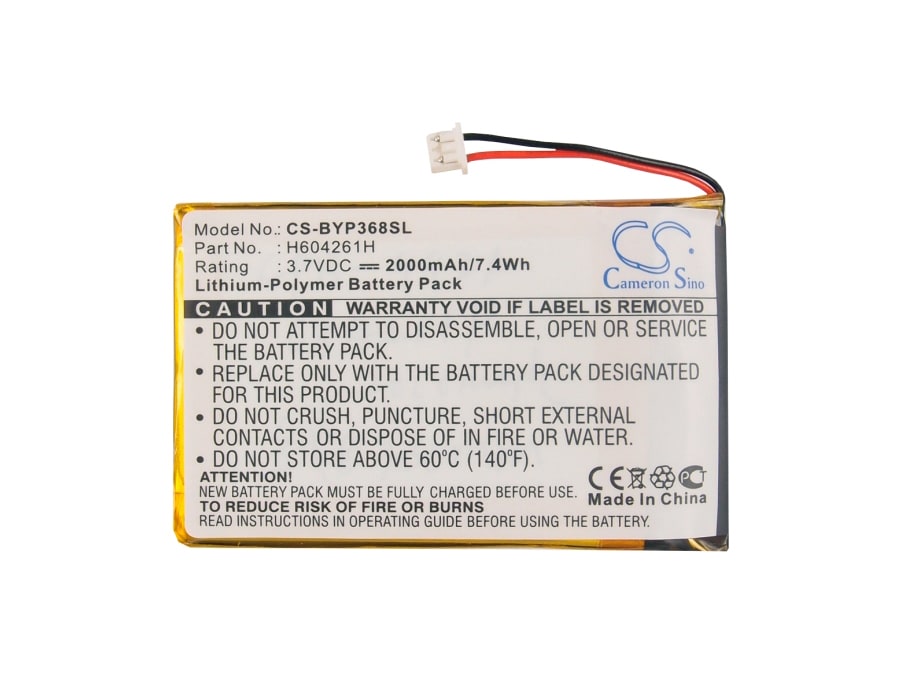 Batteri til Navigator, GPS for Bushnell Yardage Pro, 36-8100, BUU0057 og andre
