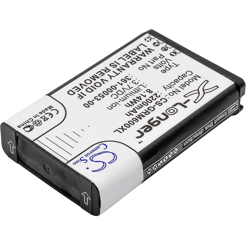 Batteri til Navigator, GPS for Garmin Montana 600, Montana 600T, Montana 650 osv.