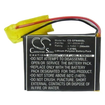 Batteri til navigator, GPS for Garmin Foretrex 405, Foretrex 405cx, Foretrex 401