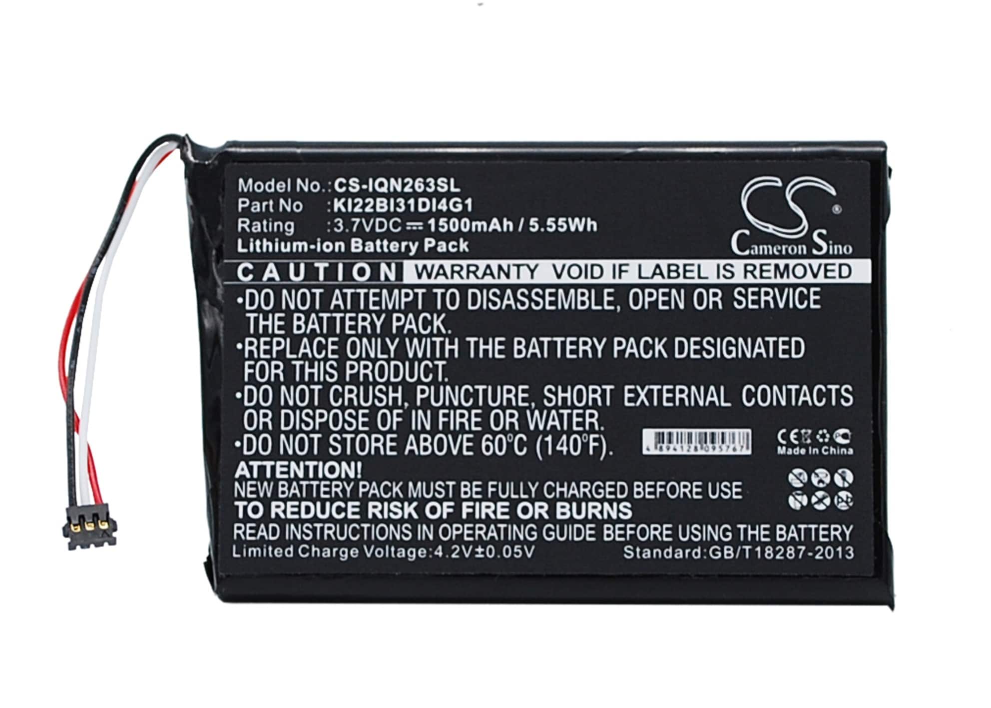 Batteri til Navigator, GPS for Garmin Nuvi 2639LMT, 2689LMT, Nuvi 2639LMT 6-tommers og andre.