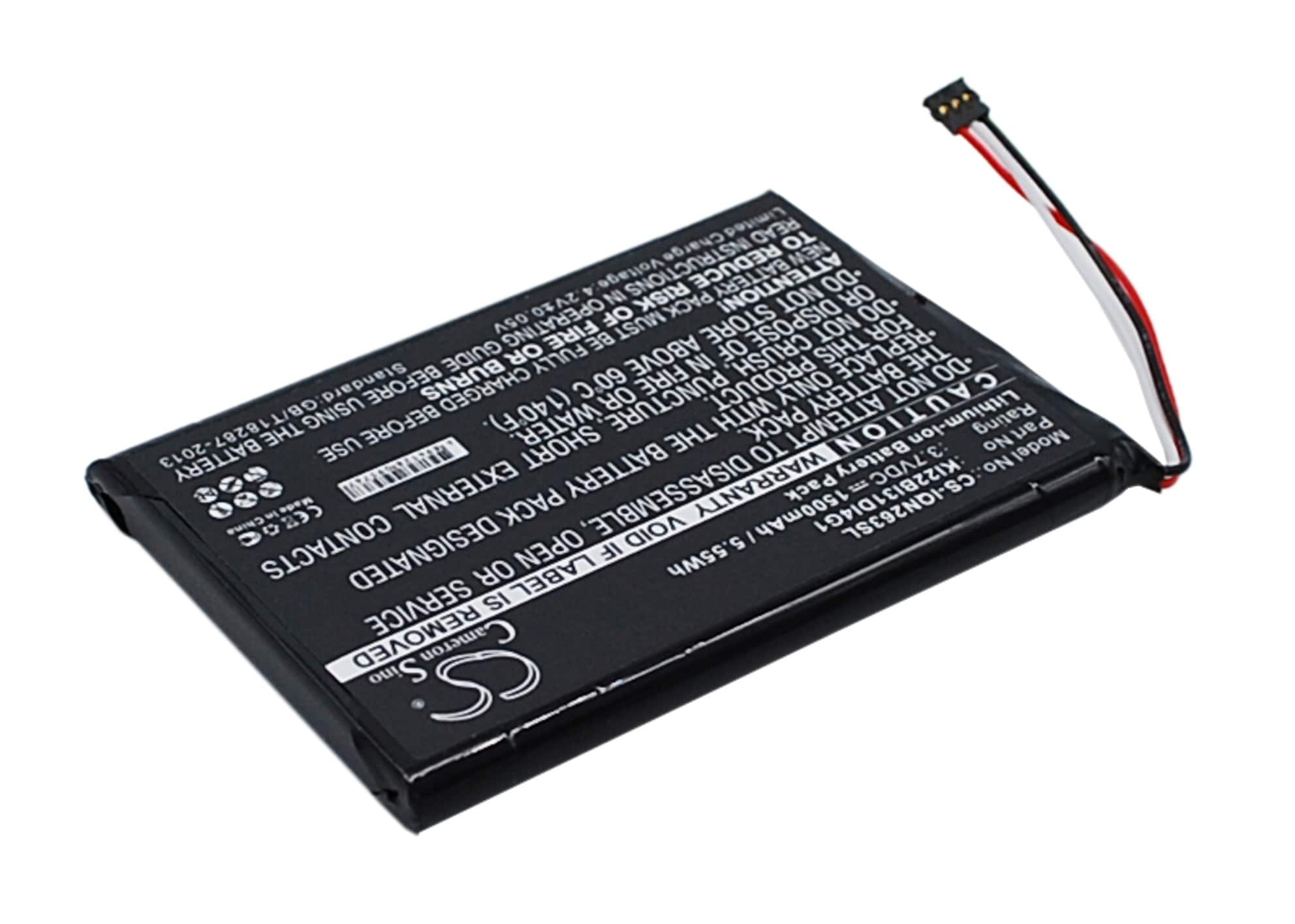 Batteri til Navigator, GPS for Garmin Nuvi 2639LMT, 2689LMT, Nuvi 2639LMT 6-tommers og andre.