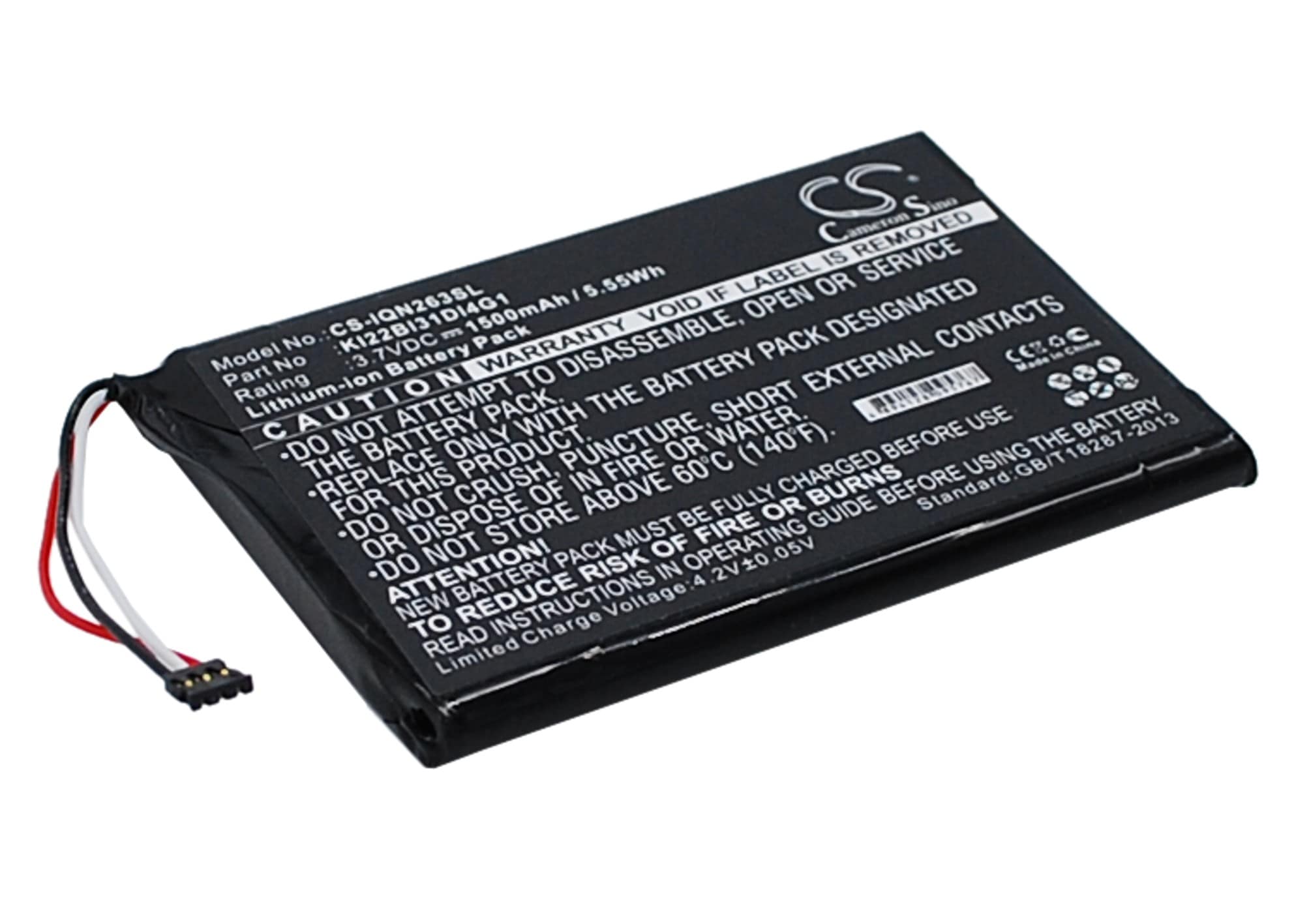 Batteri til Navigator, GPS for Garmin Nuvi 2639LMT, 2689LMT, Nuvi 2639LMT 6-tommers og andre.