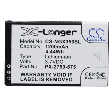 Batteri for Navigator, GPS for Navgear Motorradnavi SLX-350, TourMate SLX-350