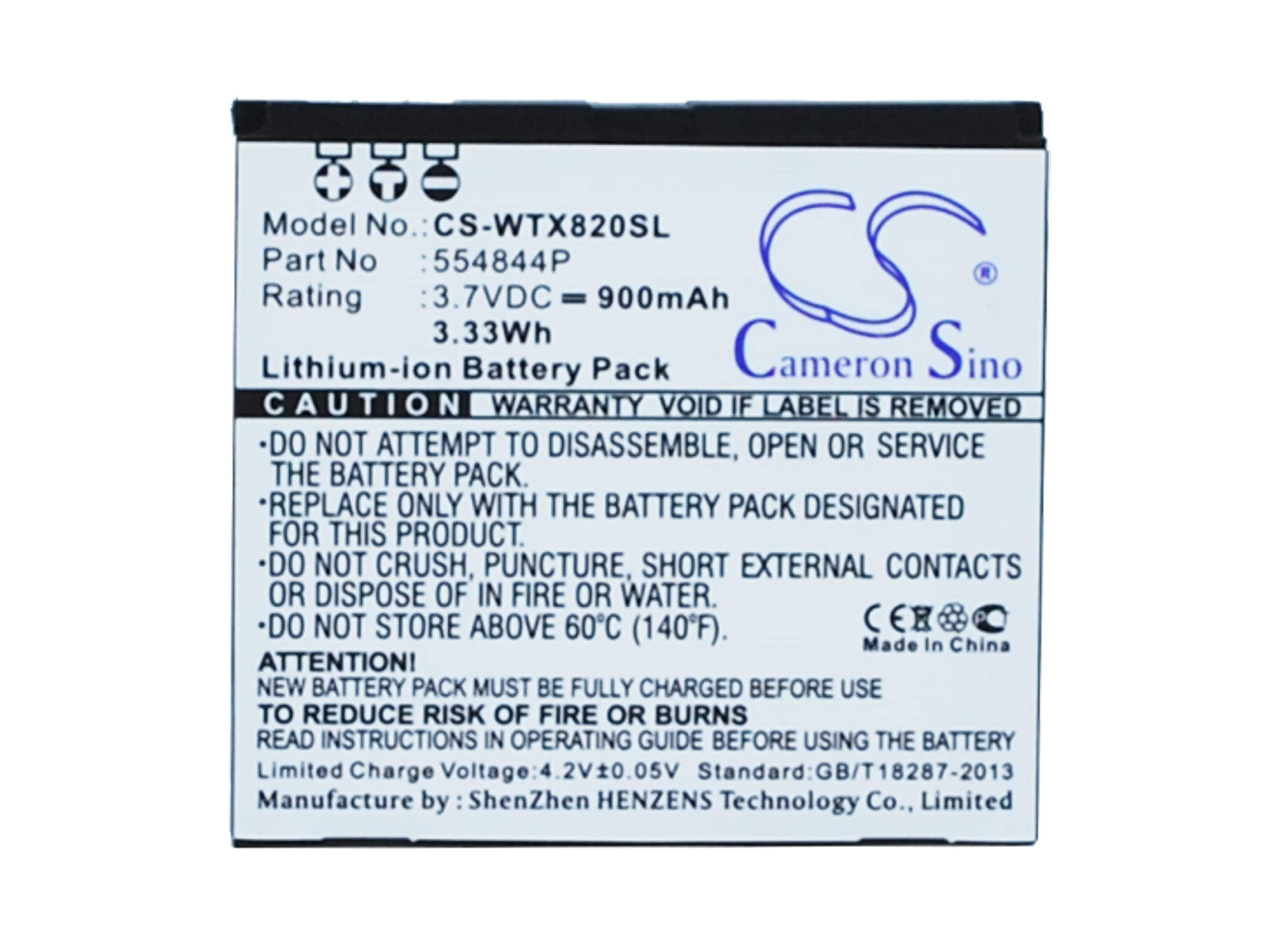 Batteri for navigator, GPS for Wayteq X820, X850