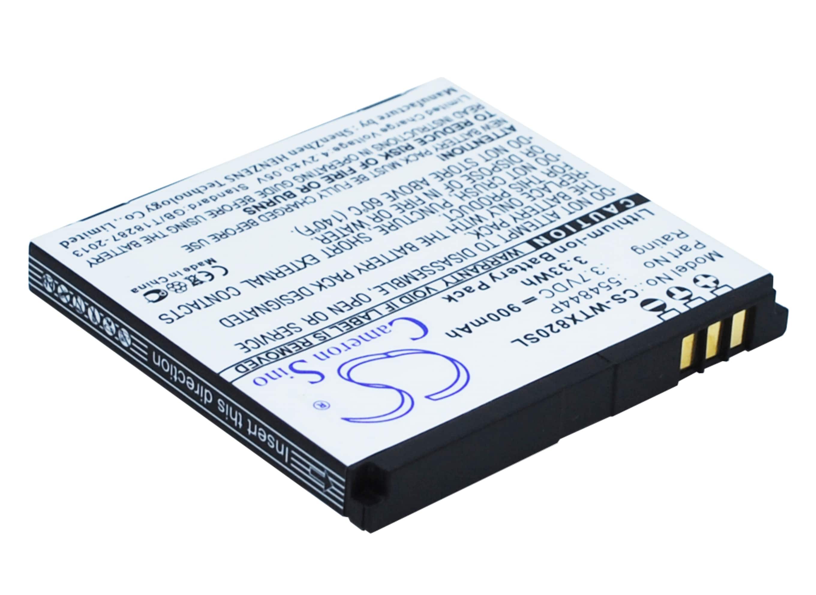 Batteri for navigator, GPS for Wayteq X820, X850