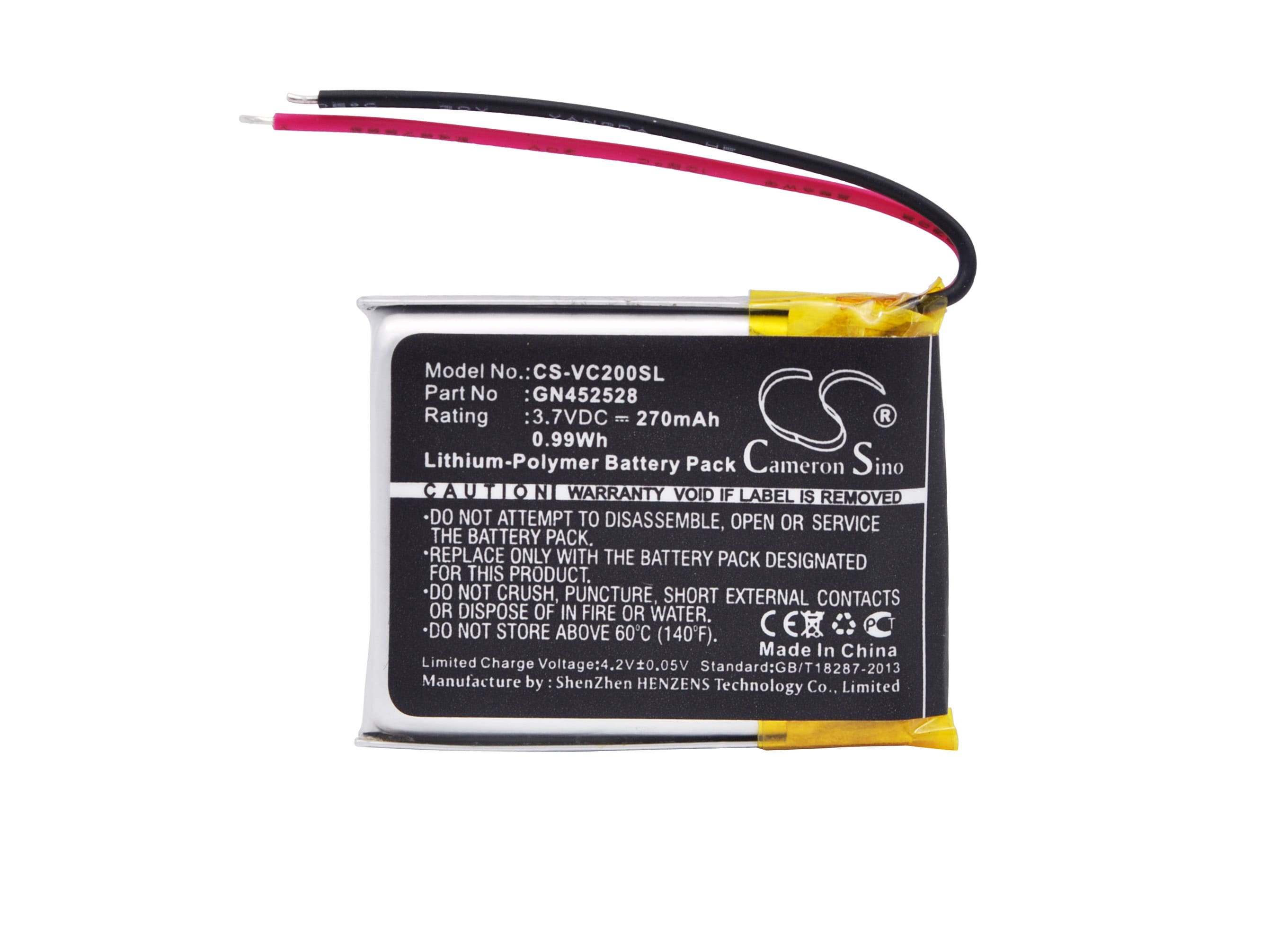 Batteri for navigator, GPS for Voice Caddie VC200 Voice, VC200