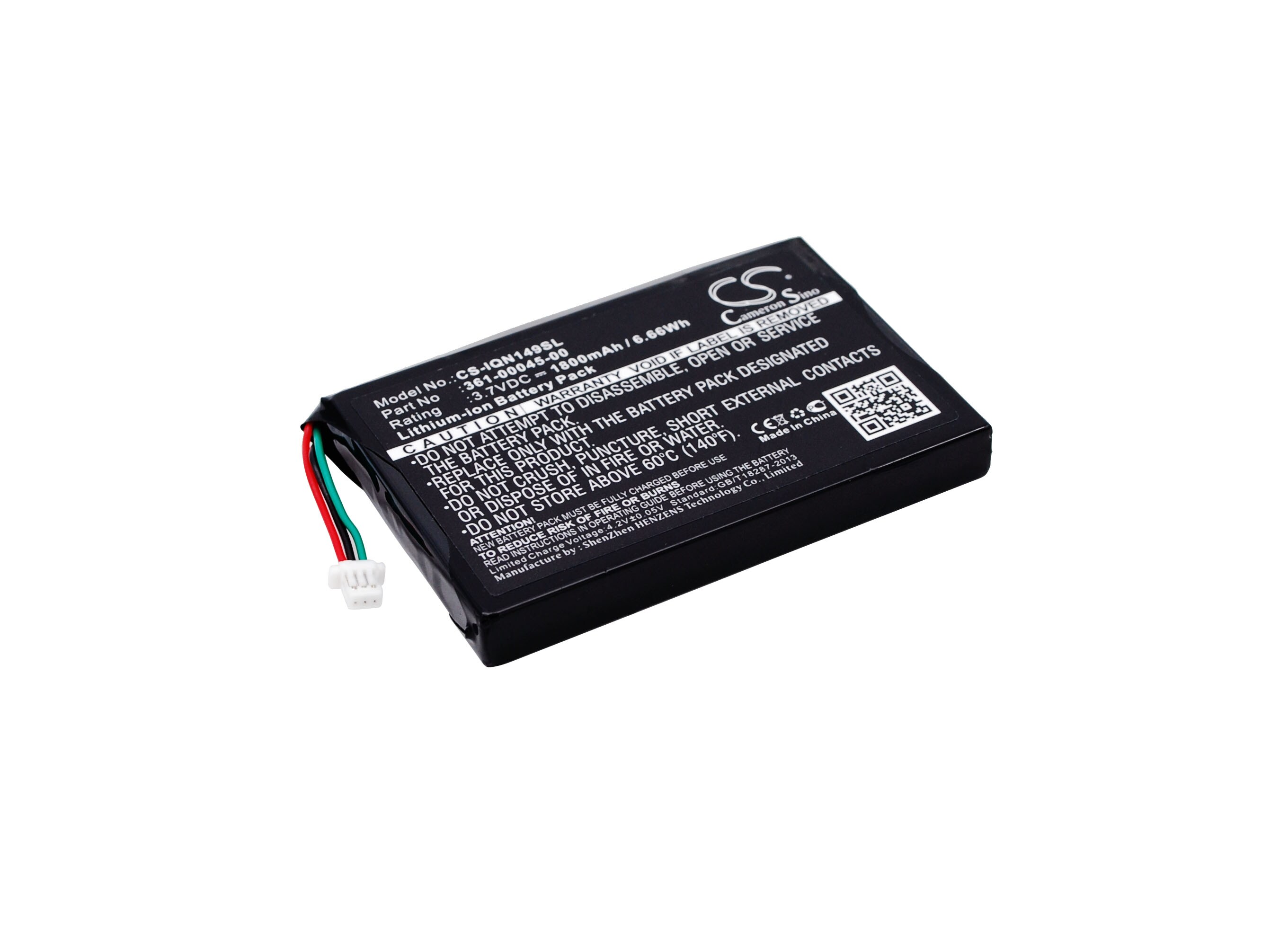 Batteri for Navigator, GPS for Garmin Nuvi 1490TV, Nuvi 2585TV, GDL 39 og andre.