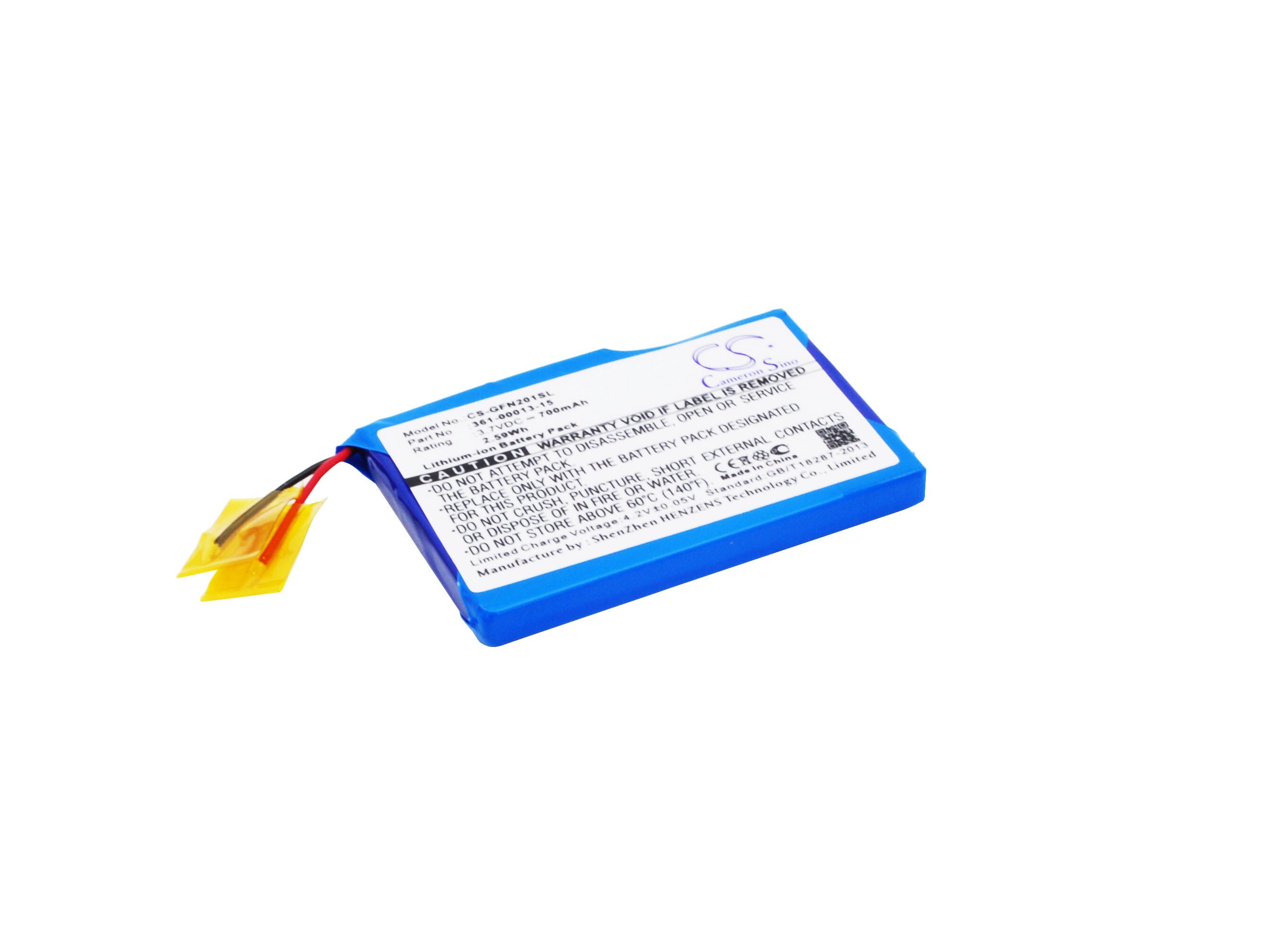 Batteri for navigator, GPS for Garmin Foretrex 101, Foretrex 201