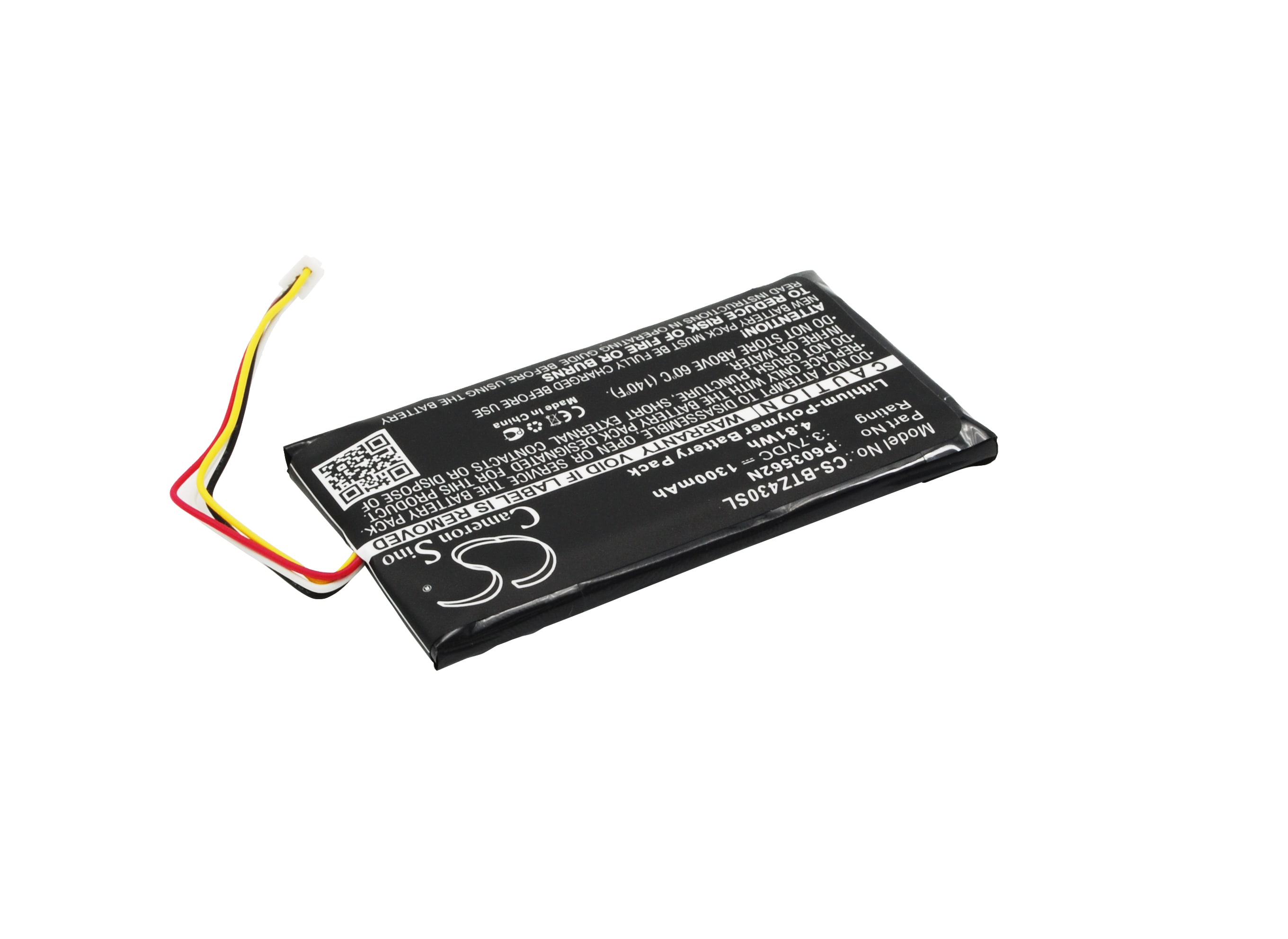 Batteri for navigator, GPS for Binatone Z430BT
