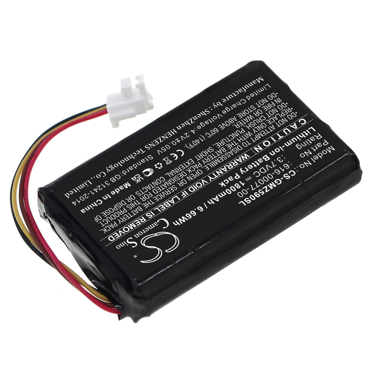 Batteri for navigator, GPS for Garmin Zumo 590, Zumo 590LM, Zumo 595 og andre.