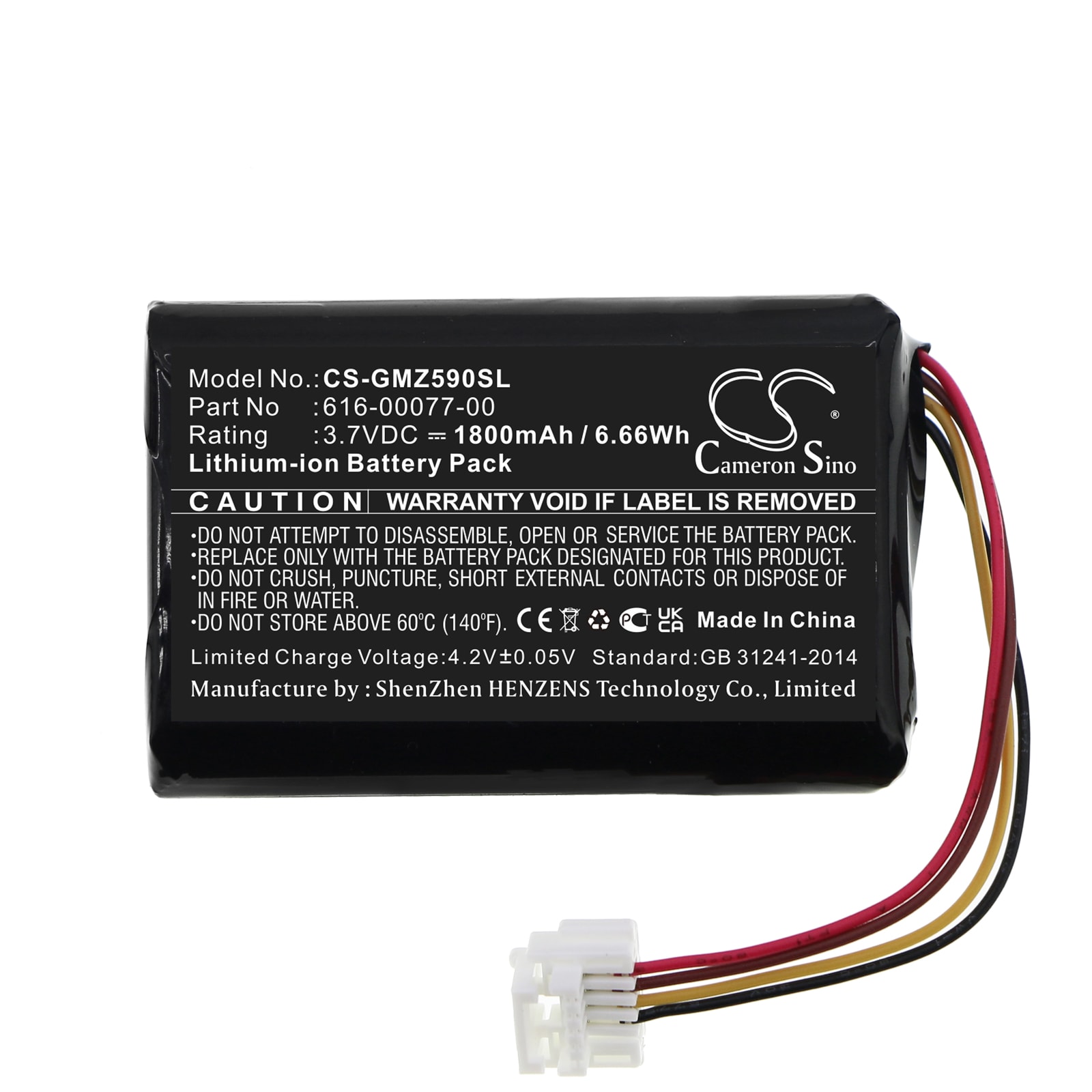 Batteri for navigator, GPS for Garmin Zumo 590, Zumo 590LM, Zumo 595 og andre.