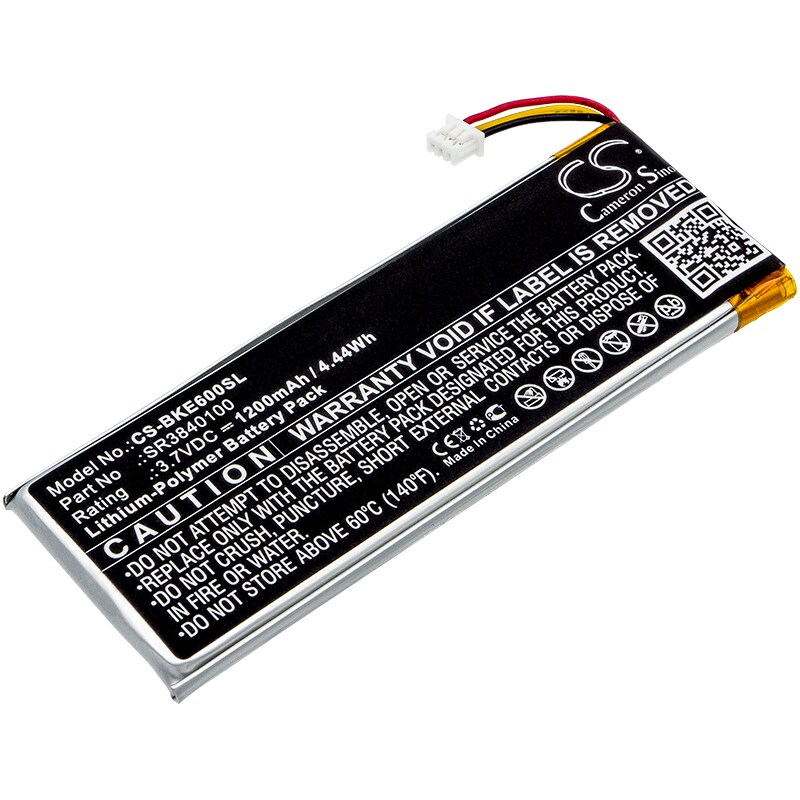 Batteri for Navigator, GPS for Becker Active 6, Active 6 LMU Plus, BE B40 osv.